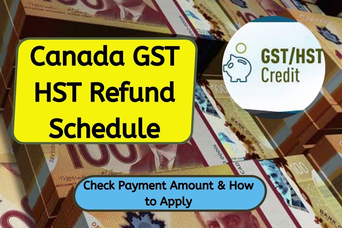 Canada GST HST Refund Schedule 2024: Know Eligibility, How Much You Can Get & Application Process